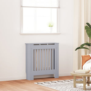 Vidaxl radiatorombouw 78 cm mdf grijs