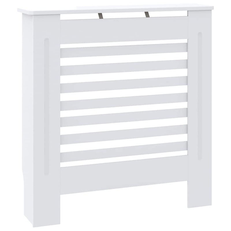 Load image into Gallery viewer, Vidaxl radiatorombouw 78 cm mdf wit
