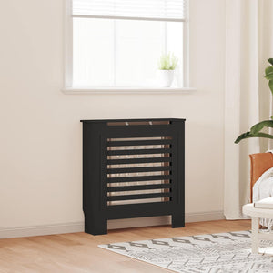Vidaxl radiatorombouw 78 cm mdf zwart
