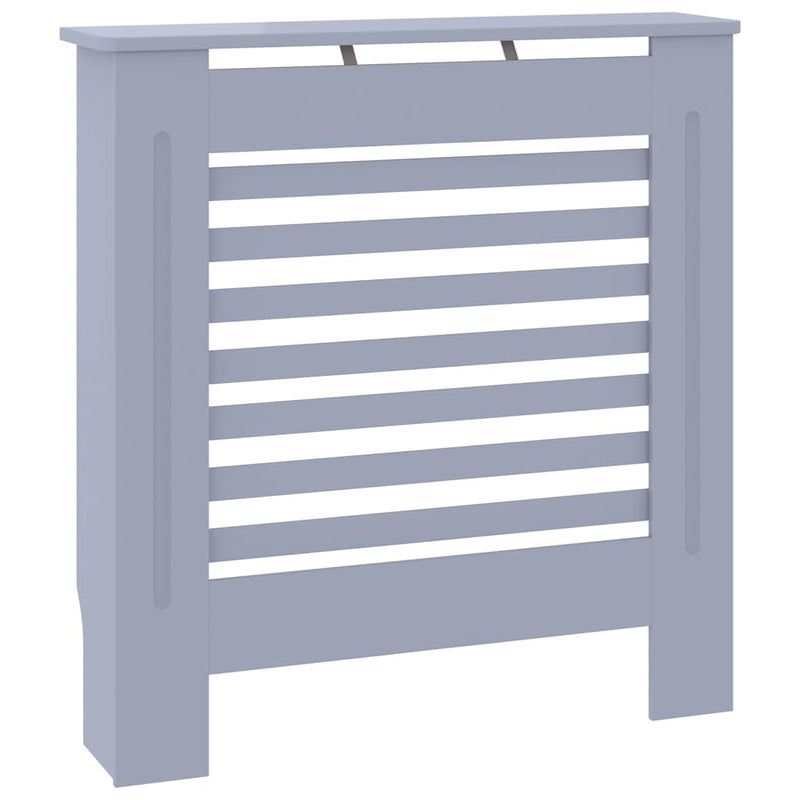 Load image into Gallery viewer, Vidaxl radiatorombouw 78 cm mdf grijs

