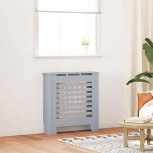 Vidaxl radiatorombouw 78 cm mdf grijs
