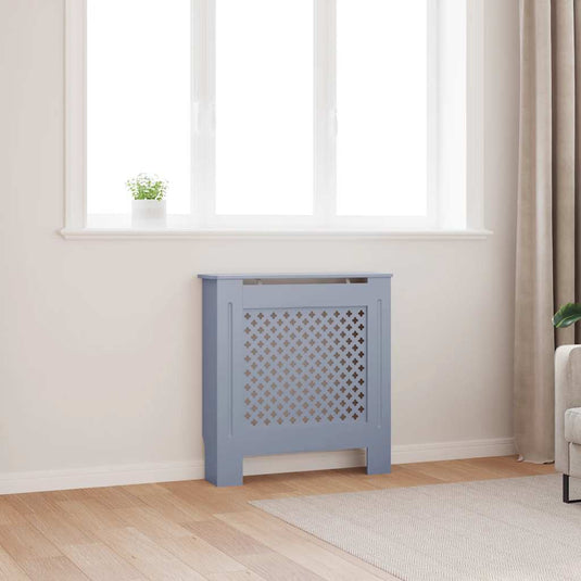 Vidaxl radiatorombouw 78 cm mdf grijs