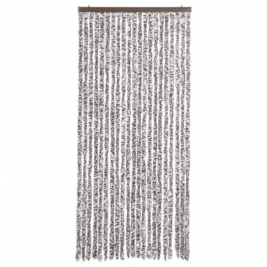 Vidaxl vliegengordijn 90x200 cm chenille bruin en beige