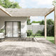 Vidaxl luifel verticaal 60x600 cm oxford stof wit