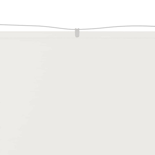 Vidaxl luifel verticaal 60x1000 cm oxford stof wit