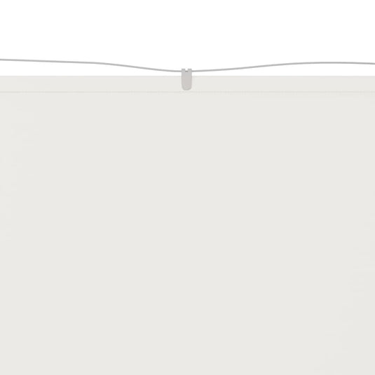 Vidaxl luifel verticaal 100x420 cm oxford stof wit