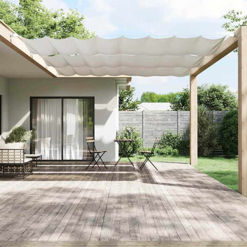 Load image into Gallery viewer, Vidaxl luifel verticaal 140x420 cm oxford stof wit
