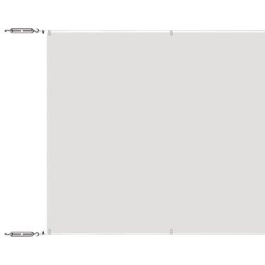 Vidaxl luifel verticaal 140x600 cm oxford stof wit