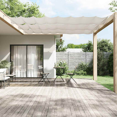 Vidaxl luifel verticaal 140x600 cm oxford stof wit