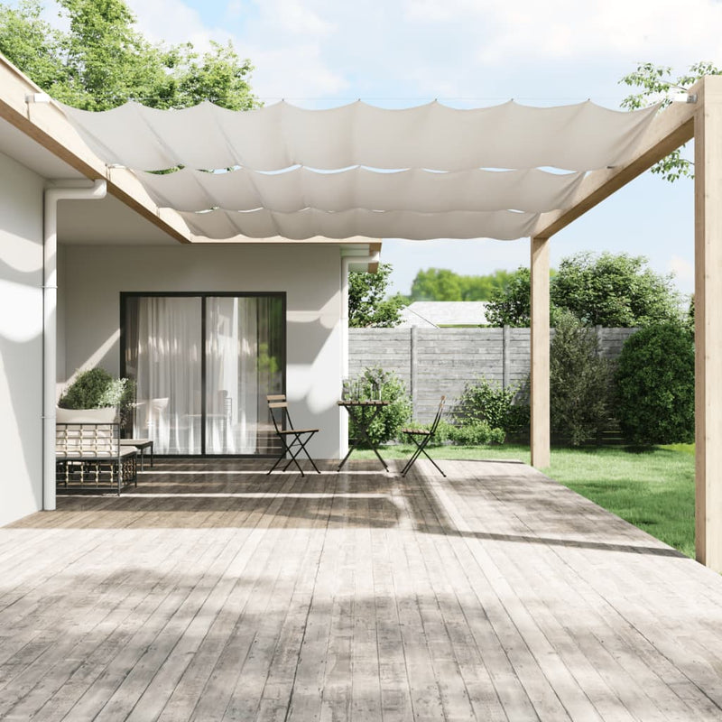 Load image into Gallery viewer, Vidaxl luifel verticaal 200x420 cm oxford stof wit
