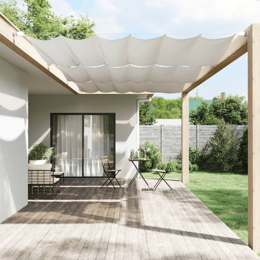VidaXL Luifel verticaal 250x270 cm oxford stof wit