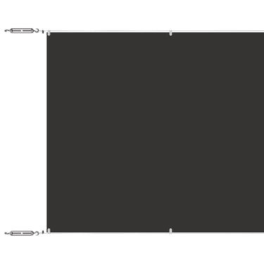 Vidaxl luifel verticaal 60x600 cm oxford stof antracietkleurig