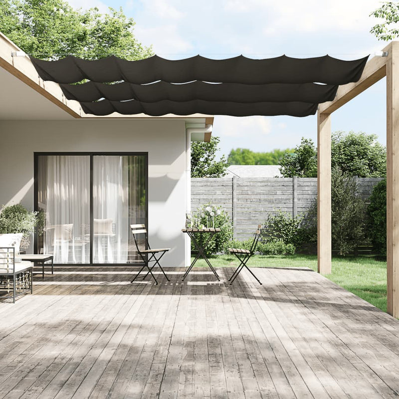 Load image into Gallery viewer, Vidaxl luifel verticaal 100x420 cm oxford stof antracietkleurig
