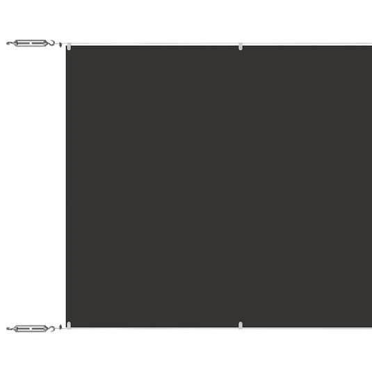 Vidaxl luifel verticaal 100x1000 cm oxford stof antracietkleurig