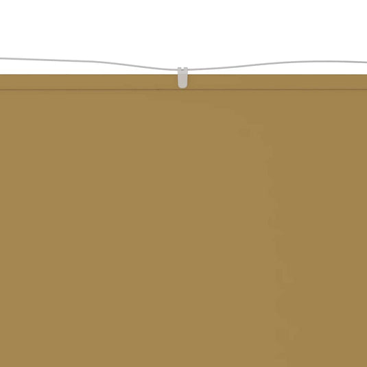 Vidaxl luifel verticaal 60x1200 cm oxford stof beige