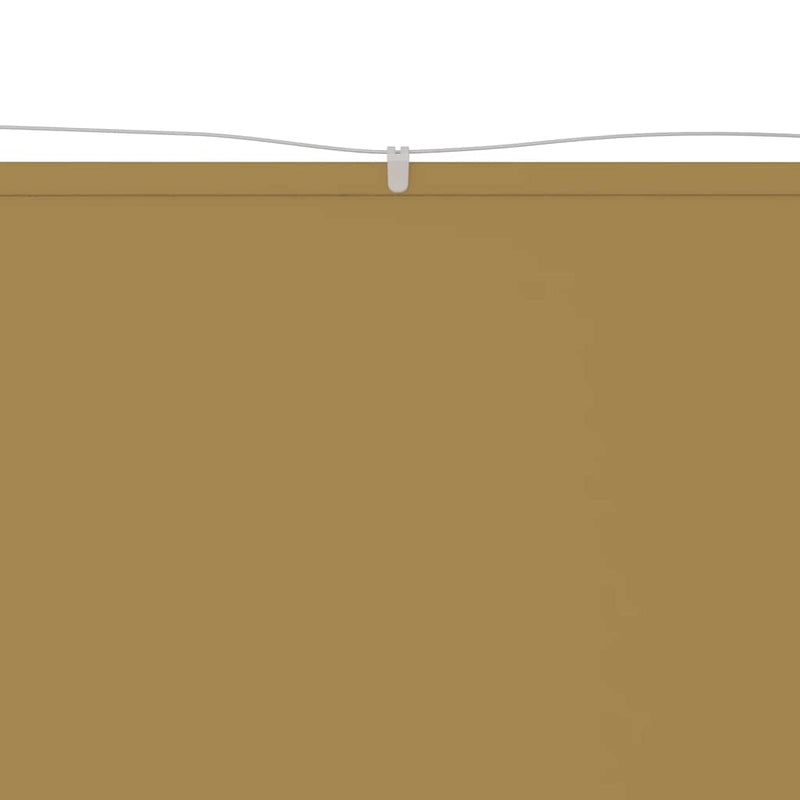 Load image into Gallery viewer, Vidaxl luifel verticaal 60x1200 cm oxford stof beige
