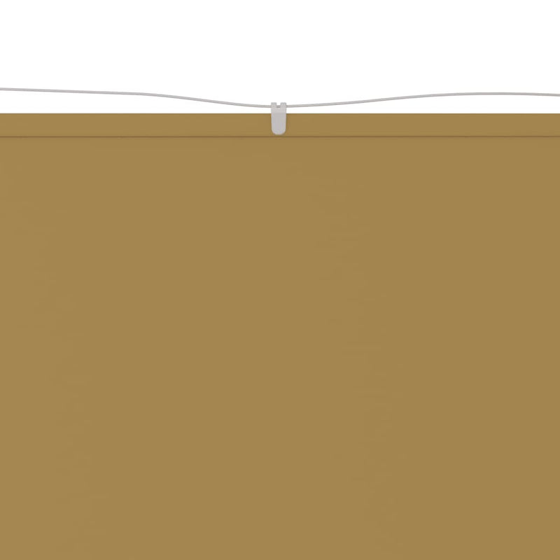 Load image into Gallery viewer, Vidaxl luifel verticaal 100x360 cm oxford stof beige
