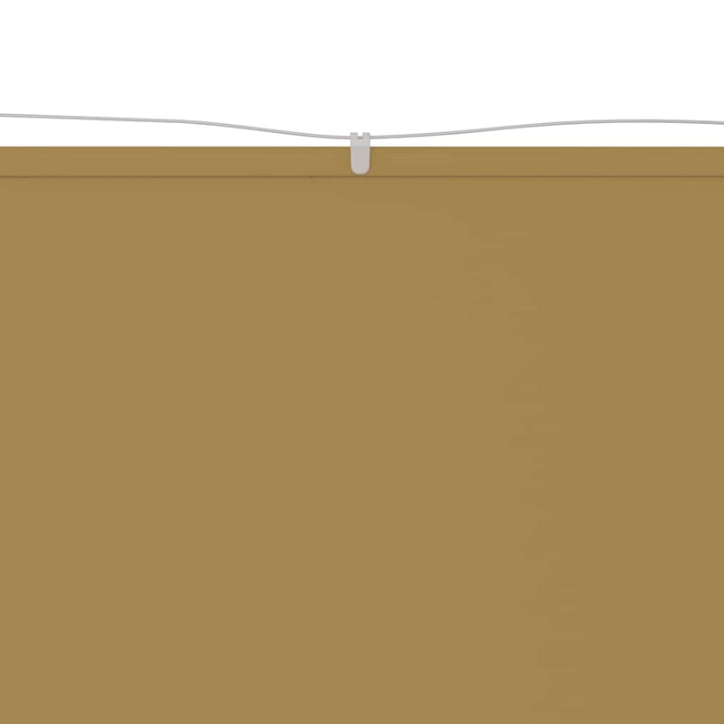 ギャラリービューアに画像をロードする, Vidaxl luifel verticaal 100x1200 cm oxford stof beige
