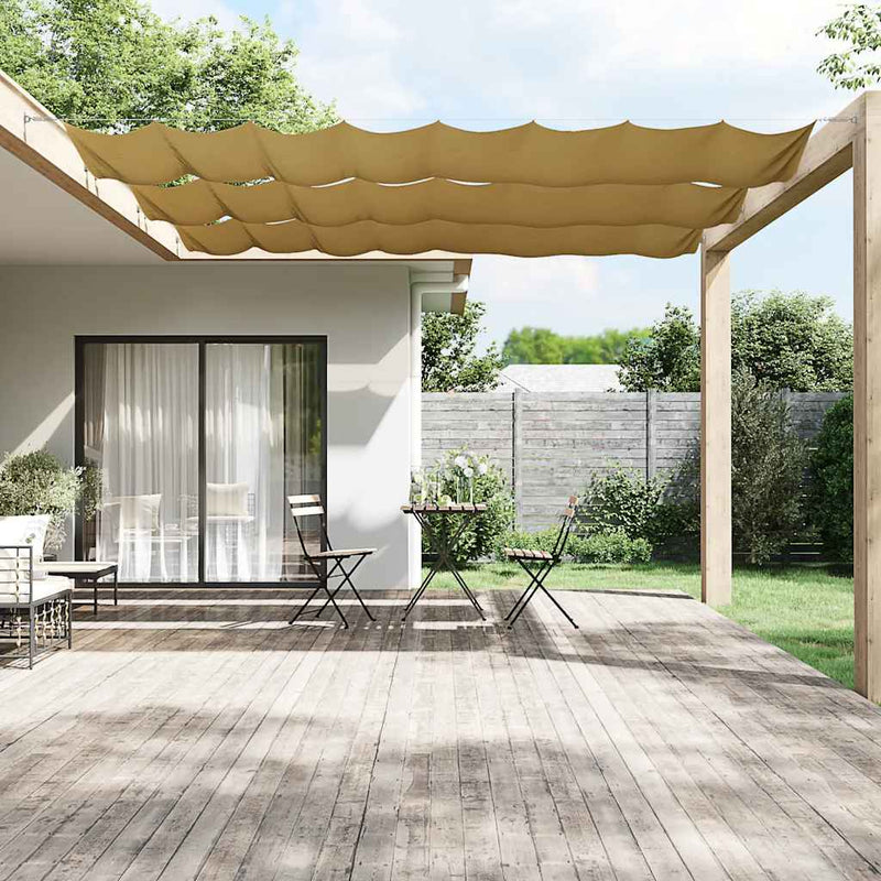 Load image into Gallery viewer, Vidaxl luifel verticaal 100x1200 cm oxford stof beige
