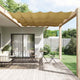 Vidaxl luifel verticaal 140x270 cm oxford stof beige