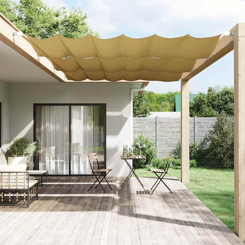 Chargez l'image dans la visionneuse de la galerie, Vidaxl luifel verticaal 140x270 cm oxford stof beige
