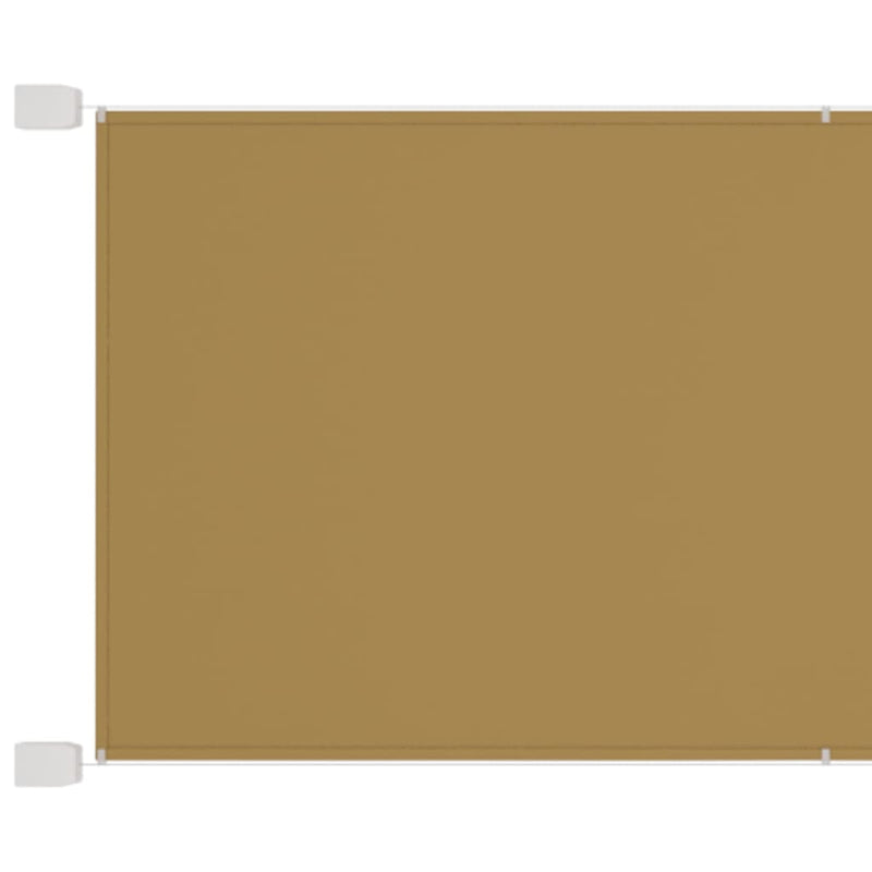 Load image into Gallery viewer, Vidaxl luifel verticaal 140x420 cm oxford stof beige

