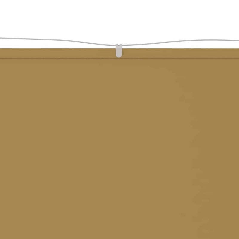 Load image into Gallery viewer, Vidaxl luifel verticaal 140x800 cm oxford stof beige
