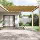 Vidaxl luifel verticaal 140x1200 cm oxford stof beige