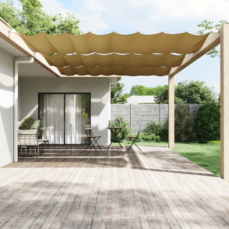 Load image into Gallery viewer, Vidaxl luifel verticaal 200x360 cm oxford stof beige
