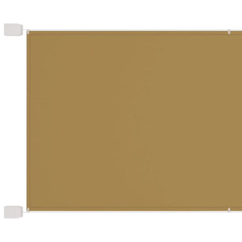 Load image into Gallery viewer, Vidaxl luifel verticaal 300x360 cm oxford stof beige
