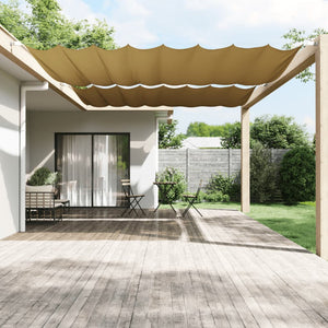 Vidaxl luifel verticaal 300x360 cm oxford stof beige