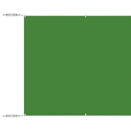 Vidaxl luifel verticaal 100x800 cm oxford stof lichtgroen