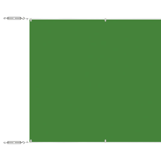Vidaxl luifel verticaal 100x1000 cm oxford stof lichtgroen