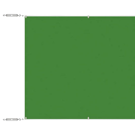 Vidaxl luifel verticaal 100x1200 cm oxford stof lichtgroen