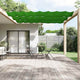 Vidaxl luifel verticaal 140x600 cm oxford stof lichtgroen