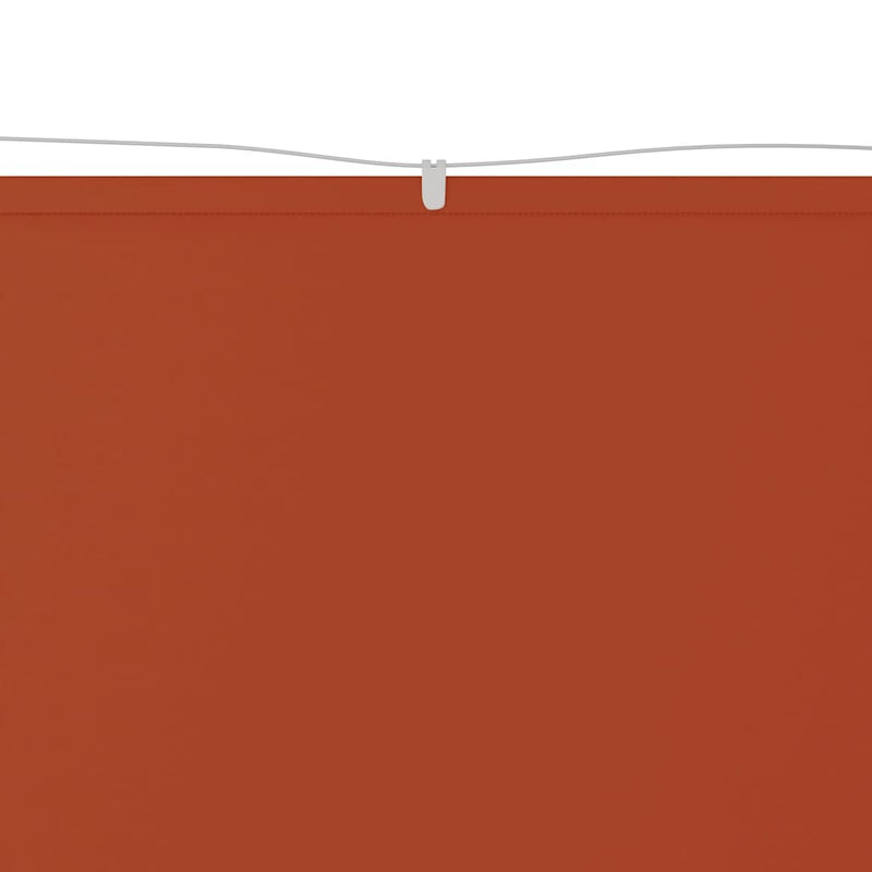 Load image into Gallery viewer, Vidaxl luifel verticaal 60x1000 cm oxford stof terracottakleurig
