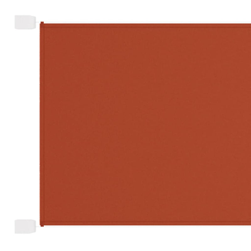 Load image into Gallery viewer, Vidaxl luifel verticaal 100x270 cm oxford stof terracottakleurig
