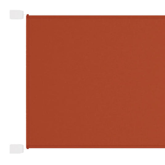 Vidaxl luifel verticaal 100x420 cm oxford stof terracottakleurig