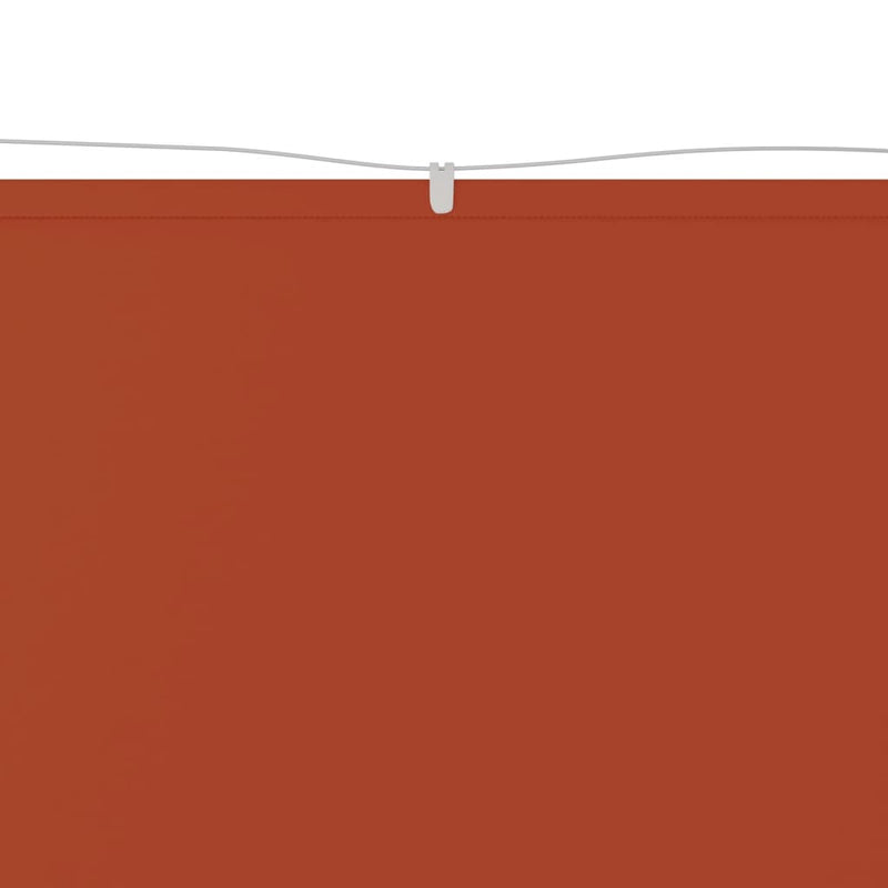 Load image into Gallery viewer, Vidaxl luifel verticaal 100x420 cm oxford stof terracottakleurig
