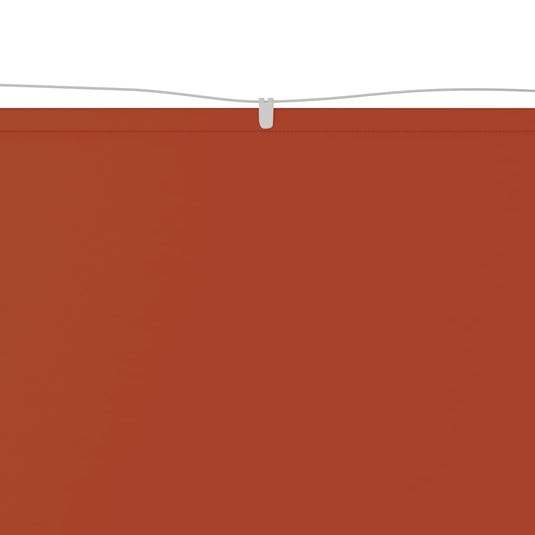 Vidaxl luifel verticaal 100x1000 cm oxford stof terracottakleurig