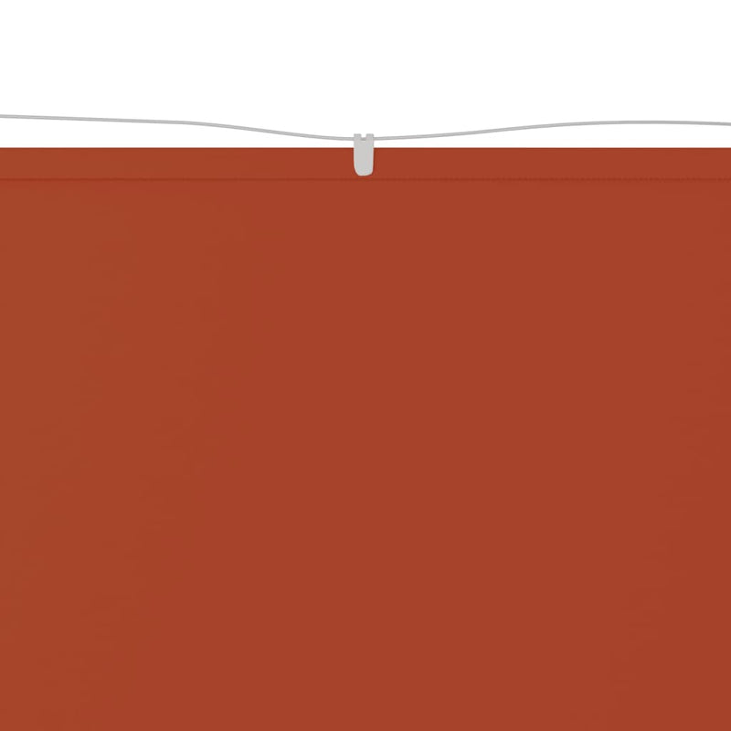 Load image into Gallery viewer, Vidaxl luifel verticaal 140x420 cm oxford stof terracottakleurig
