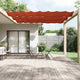 Vidaxl luifel verticaal 140x600 cm oxford stof terracottakleurig