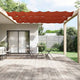 Vidaxl luifel verticaal 180x800 cm oxford stof terracottakleurig