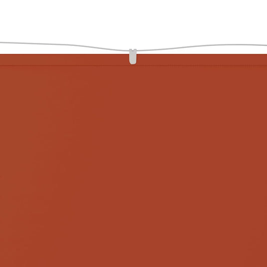 Vidaxl luifel verticaal 180x1200 cm oxford stof terracottakleurig