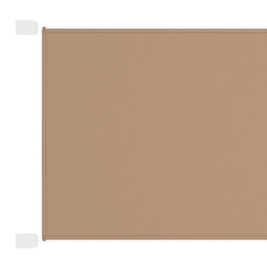 Vidaxl luifel verticaal 60x270 cm oxford stof taupe