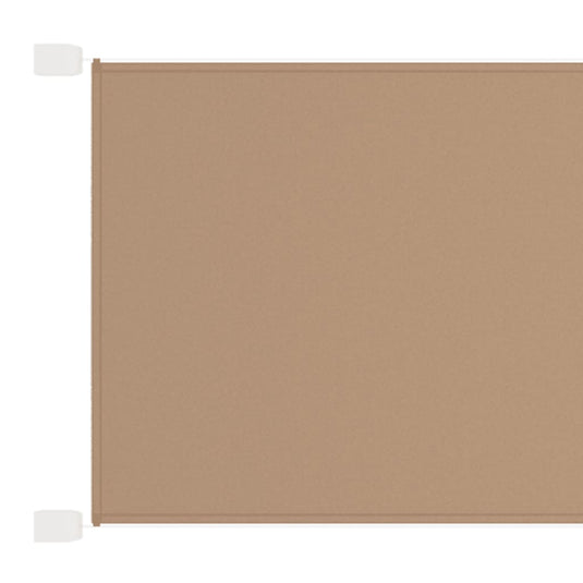 Vidaxl luifel verticaal 60x270 cm oxford stof taupe