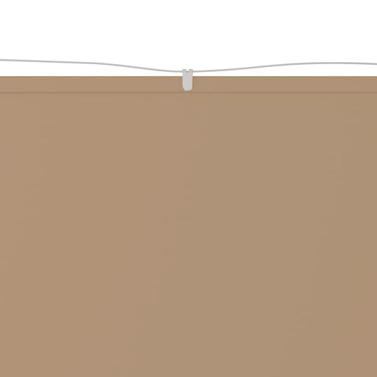 Vidaxl luifel verticaal 100x270 cm oxford stof taupe