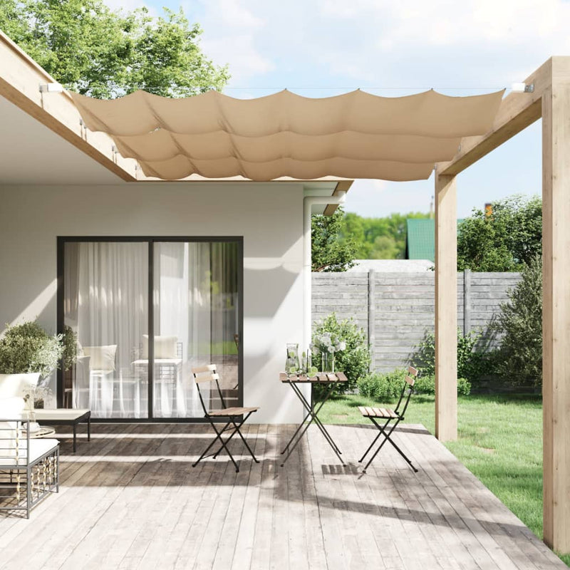 Load image into Gallery viewer, Vidaxl luifel verticaal 100x270 cm oxford stof taupe
