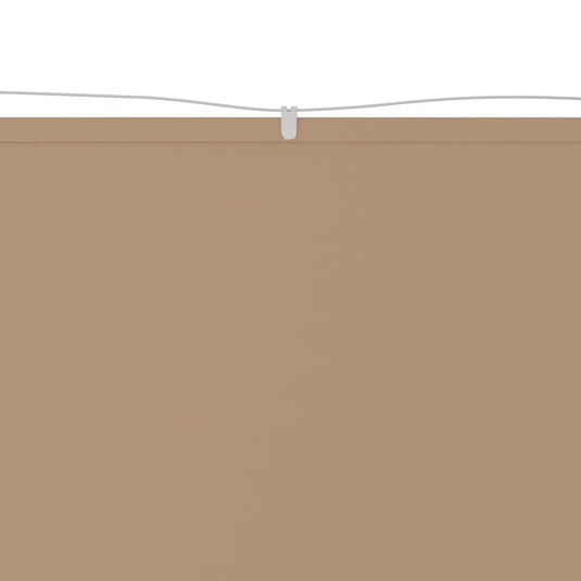 Vidaxl luifel verticaal 100x420 cm oxford stof taupe