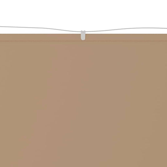 Vidaxl luifel verticaal 140x600 cm oxford stof taupe